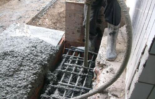 青島市建筑加固公司提前準(zhǔn)備的地基基礎(chǔ)加固照片